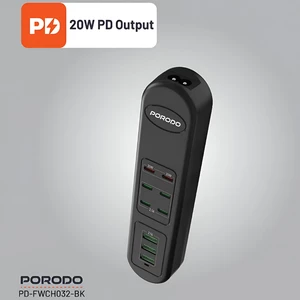 کیفیت هاب شارژ یو اس بی تایپ سی چند پورت پورودو