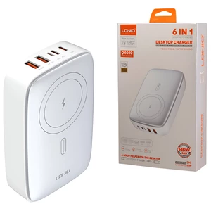 شارژر بی سیم مگنتی چندمنظوره سوپر فست شارژ با چندین پورت تایپ سی یو اس بی لایتنینگ