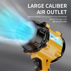 جت فن دمنده قوی باد قابل حمل اسمایلینگ شارک