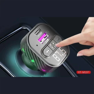 بهترین شارژر فندکی فست شارژ ماشین یو اس بی و تایپ سی و فرستنده بلوتوثی خودرو ارلدام