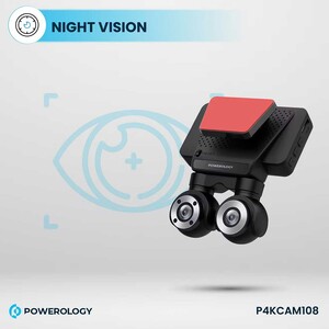 دوربین ضبط رویداد خودرو 4k پاورولوژی