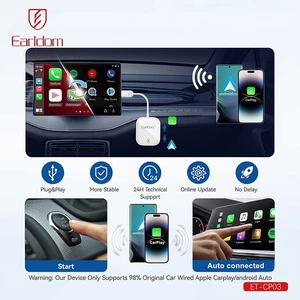 دانگل CarPlay بی‌سیم با آپدیت آنلاین OTA