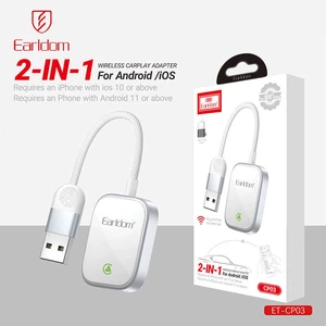 دانگل اپل کارپلی و اندروید بی‌‎سیم یواس‌بی ارلدام CP03