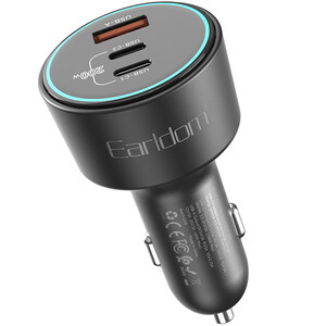 شارژر فندکی فست شارژ خودرو ارلدام