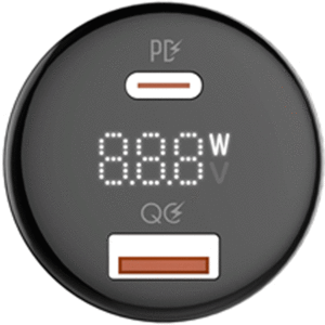 خرید شارژر فندکی یو اس بی 30 وات الدنیو