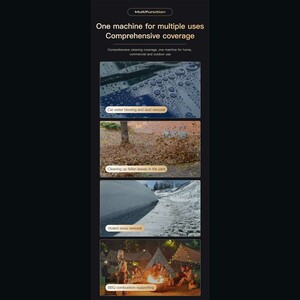 جت فن دمنده باد قوی شارژی قابل حمل