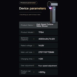 جت فن دمنده باد قوی شارژی قابل حمل