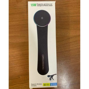 پایه نگهدارنده و شارژر وایرلس داخل خودرو'