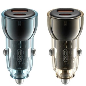 شارژر فندکی فست شارژ ماشین تایپ سی 60 وات 3 آمپر ایکس او CC60