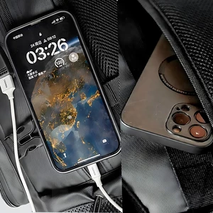 کوله مسافرتی لپ‌تاپ، تبلت، آیپد، مک‌بوک ضدآب با پورت یو اس بی شیائومی