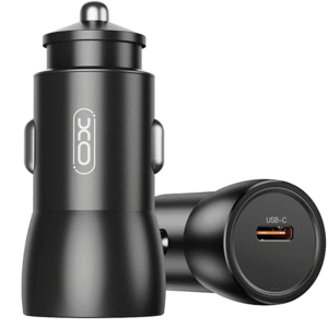 خرید شارژر فندکی فست شارژ با کابل تایپ سی ایکس او