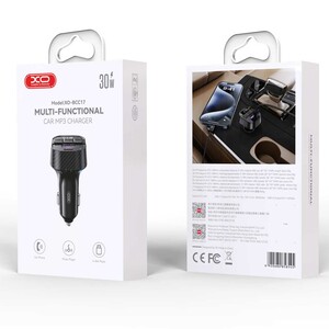 شارژر فندکی تایپ سی و یو اس بی و گیرنده بلوتوثی