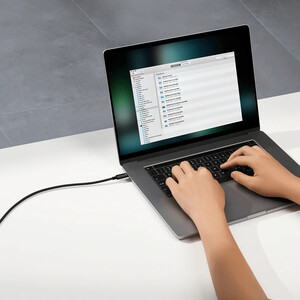 فروش کابل دوسر تایپ سی  یک متری 240 وات بیسوس