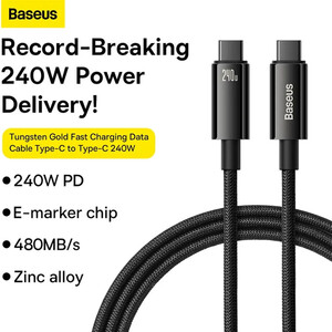 قیمت کابل تایپ سی 240 وات