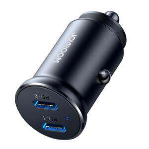 کیفیت شارژر فندکی فست شارژ ماشین تایپ سی 30 وات جویروم