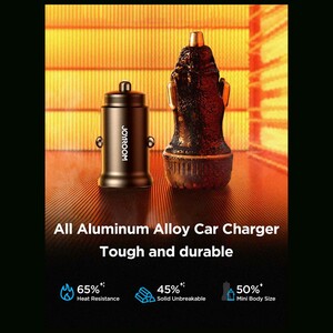 شارژر فندکی فست شارژ ماشین تایپ سی 30 وات جویروم