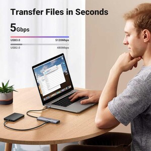 هاب تایپ‌سی 4 پورت یوگرین