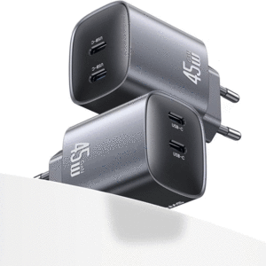 فروش شارژر دیواری فست تایپ سی 45 وات یوسامز
