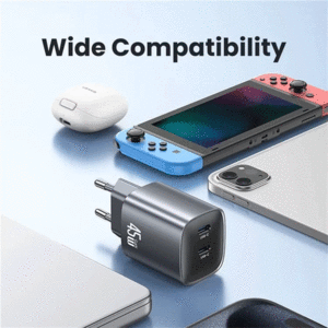 قیمت شارژر دیواری فست تایپ سی 45 وات یوسامز