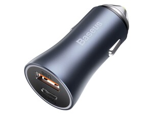 شارژر فندکی فست شارژ ماشین دو پورت بیسوس