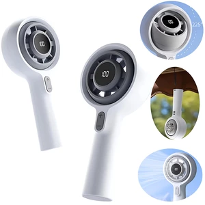 پنکه شارژی دستی دیجیتالی قابل چرخش کوالیتل Qualitell Y3 GXF06