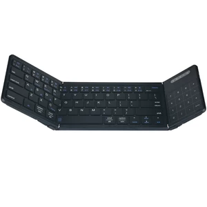 ارزان ترین کیبورد بی‌‌سیم تاشو شارژی با تاچ پد لمسی