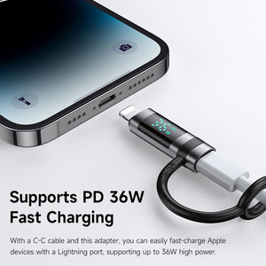 خرید تبدیل او تی جی تایپ سی به لایتنینگ مک دودو