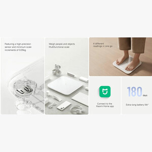 فروش ترازوی وزن‌کشی خانگی هوشمند شیائومی