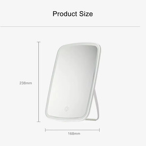 خرید آینه آرایشی رومیزی ال ای دی دار شیائومی