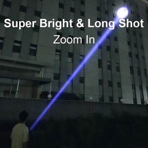 چراغ قوه زوم دار اسمایلین شارک