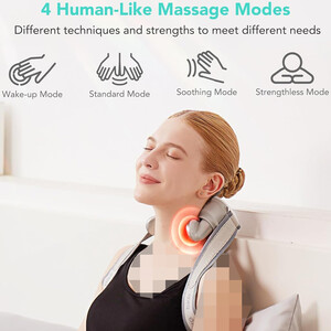 خرید ماساژور  گردن حرارتی قابل حمل اس کا جی