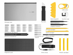 مجموعه پیچ گوشتی قابل شارژ شیائومی Xiaomi Hoto Precision Screwdriver Kit Pro QWLSD012