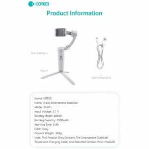 بهترین مونوپاد و پایه موبایل تاشو سه محوره کوتسی