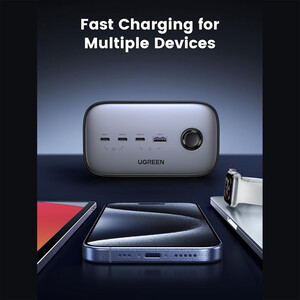 خرید چندراهی برق جهانی دو سوکت، 3 تایپ سی و یک یو‌اس‌بی 3680 وات یوگرین