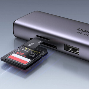 خرید هاب تایپ سی هفت پورت یوگرین