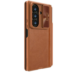 خرید کاور کتابی طرح چرم محافظ سامسونگ