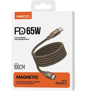 کابل دوسر تایپ سی 100 سانتی متری رسی با کیفیت