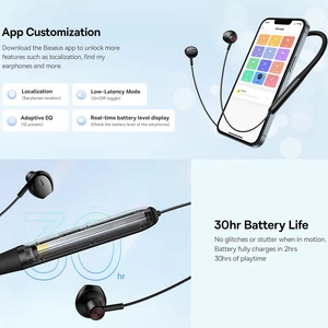 هندزفری گردنی بلوتوثی گیمینگ بیسوس