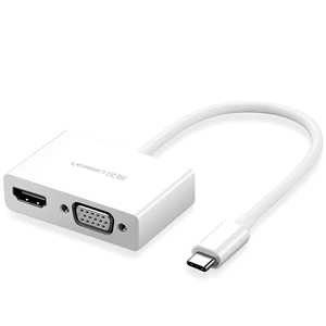 مبدل تایپ‌‌سی به HDMI و وی‌جی‌ای یوگرین MM123 30843