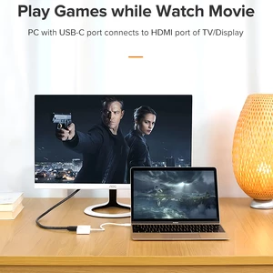 کیفیت مبدل تایپ‌‌سی به  به اچ‌دی‌ام‌آی و وی‌جی‌آ یوگرین