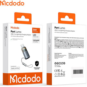 بهترین تبدیل پورت تایپ سی به لایتنینگ برند مک دودو