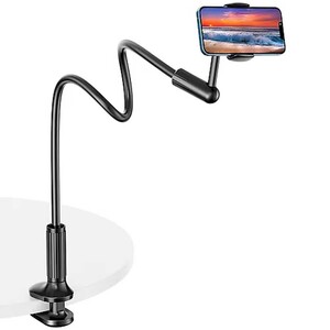 هولدر موبایل بازو بلند سایجی SAIJI IVY4 با قابلیت اتصال به لبه میز و تخت