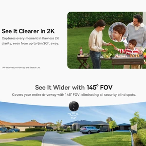 برترین دوربین مداربسته هوشمند فضای باز ضدآب بیسوس