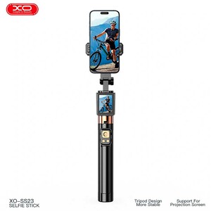 مونوپاد چراغ‌دار و پایه نگهدارنده گوشی موبایل ایکس‌او