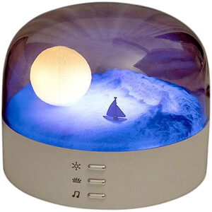 چراغ خواب رومیزی ماه قابل شارژ