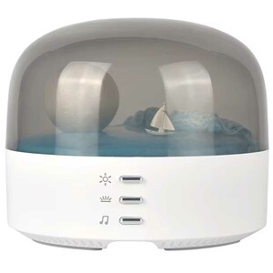 چراغ خواب رومیزی LED ماه قابل شارژ  LJC-213