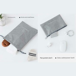 پک نظم‌دهنده چمدان و ساک چند منظوره 7 تیکه ضدآب برلیانس