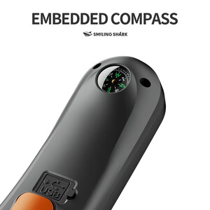 چراغ قوه شارژی و پاوربانک اسمایلینگ شارک