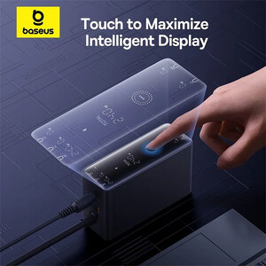 شارژر رومیزی فست تایپ سی، یو اس بی و دی سی 240 وات بیسوس