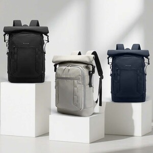 رنگ‌بندی کوله پشتی مسافرتی لپ تاپ 15.6 اینچ با ظرفیت بزرگ 25 لیتر بنج